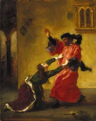 Desdémona maldecida por su padre